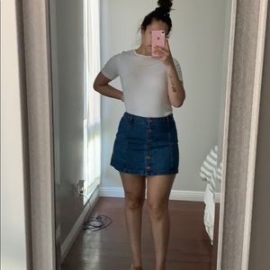 Jean skirt